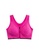 Glamorbit pink Dark Pink Front-Zip Sports Bra 84E18US3D87CF2GS_2