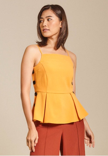 Buy Dressing Paula Halter Crepe Button Top Online Zalora Malaysia