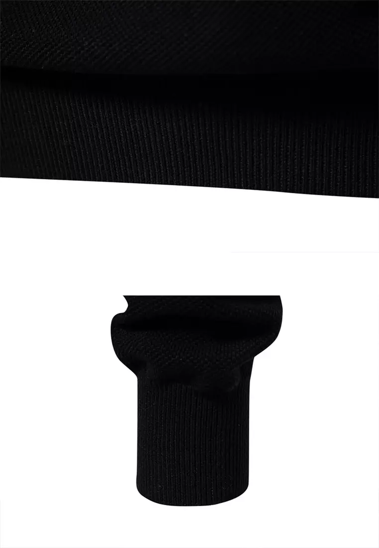 Contrast Stand Collar Knitwear AX-SW135