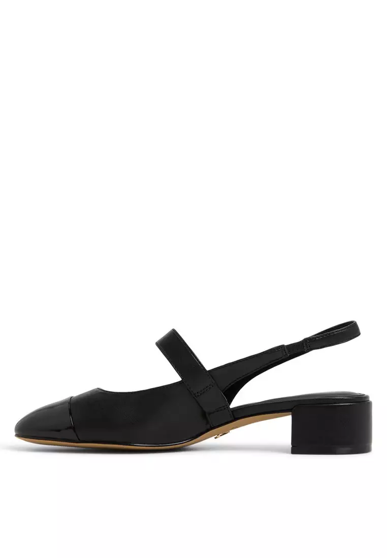 Agathe Slingback Low Block Heels