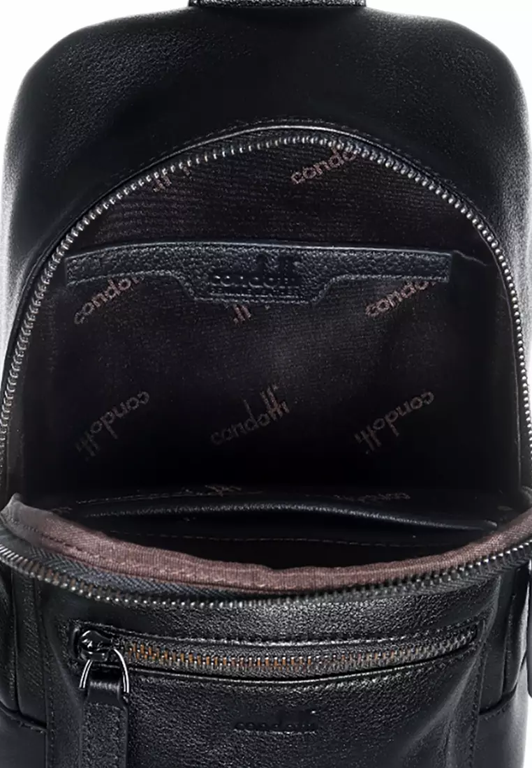 Jual Condotti Condotti Chest Bag 94394 Black Original 2026 | ZALORA ...