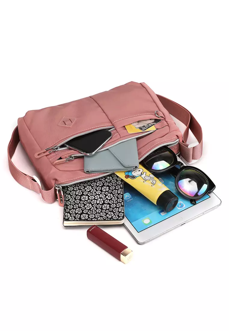 Ladies Nylon Crossbody Bag