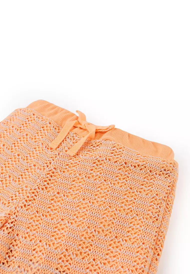 Girls Crochet Lace Pants