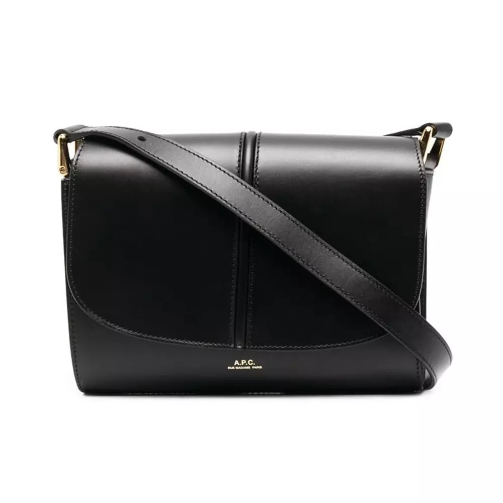 A.P.C Betty Horizon Small Bag Black