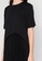ck Calvin Klein black Fluid Micro Crepe Layered Dress F3088AA10BC711GS_3