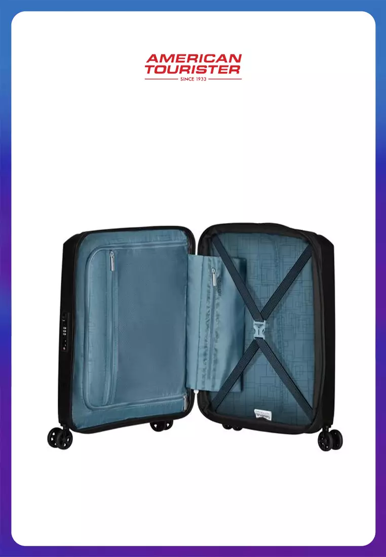 American Tourister Koper Hardcase Aerostep Cabin 20" - Black