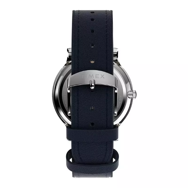 Jam Tangan Pria Timex Trend Gallery Silver Dial TW2W43800V5 Original