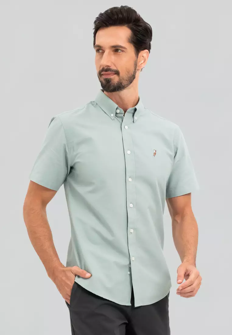 Polo Haus - Men’s Cotton Mix Signature Fit Short Sleeve MBSSVB008