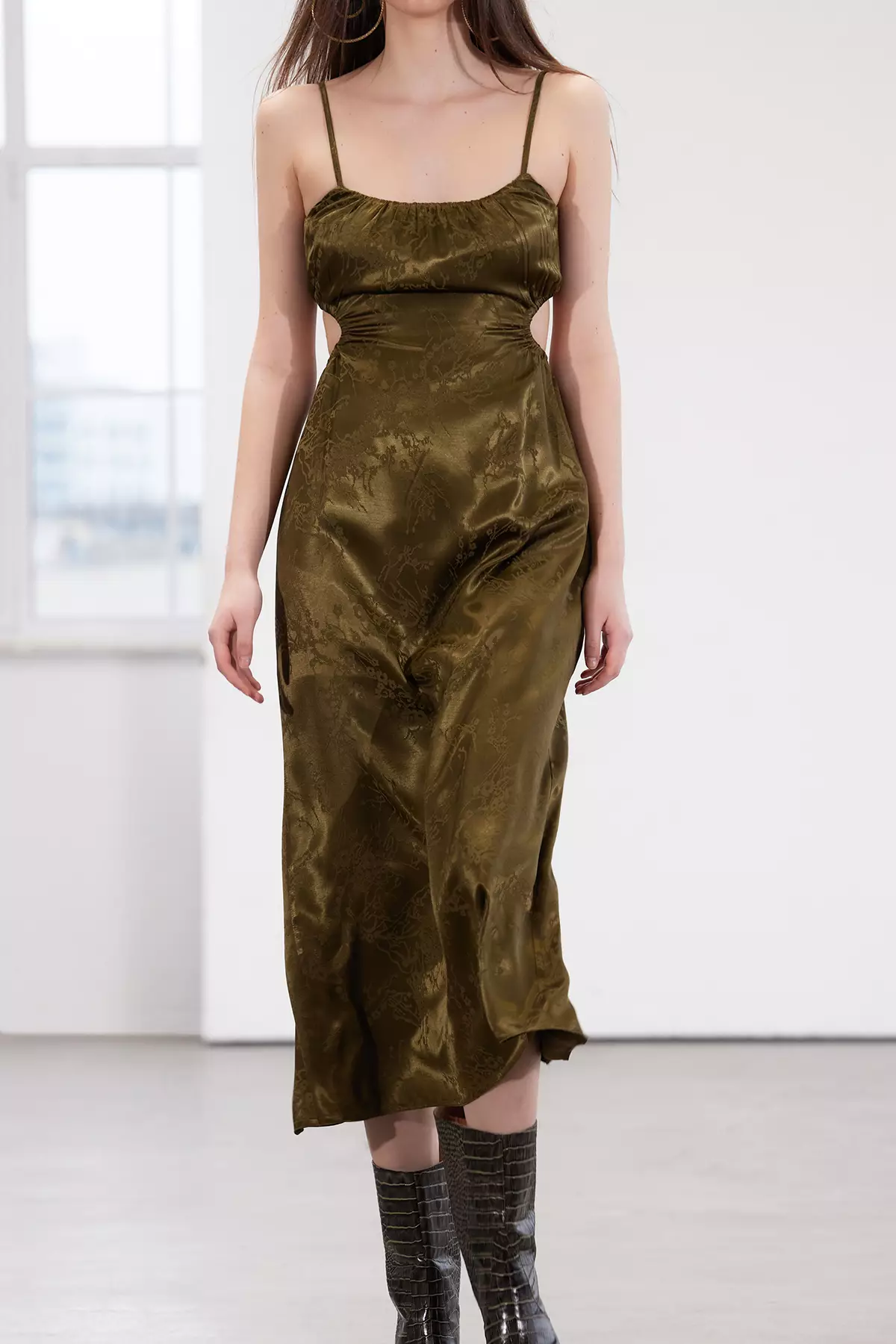 Satin Dress
