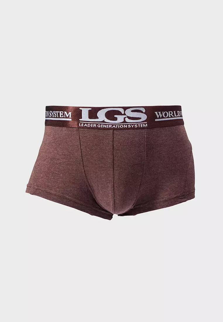 LGS - Underwear - Boxer Pria - Karet Nyaman - Katun Premium - Kancut - Pakaian Dalam Cowok - LEBX.005.655.3.7C
