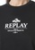 REPLAY black REPLAY FINE QUALITY PROJECTS crewneck t-shirt 5AA02AADBA59D3GS_4