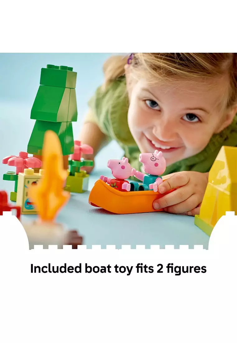 DUPLO 10452 Camping Trip, Age 2+, Building Blocks, 2025 (32pcs)