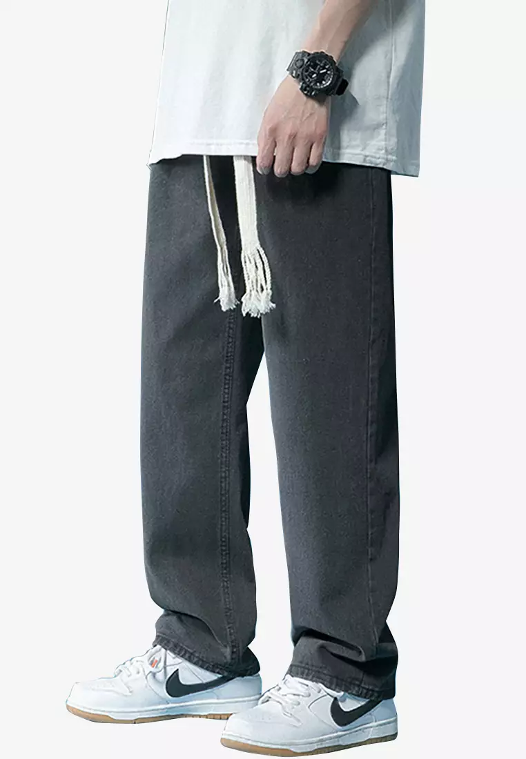 Mens discount jeans sweatpants