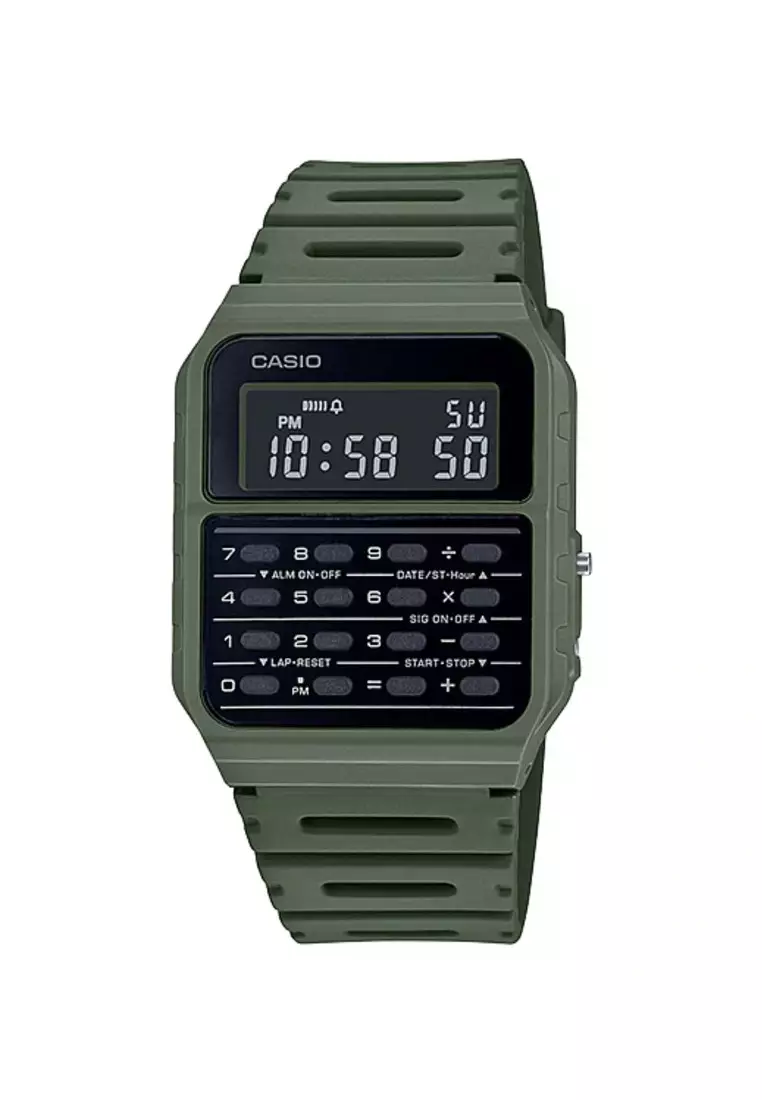 Casio hot sale watches green