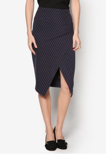 Collection Wrap Pencil Skirt