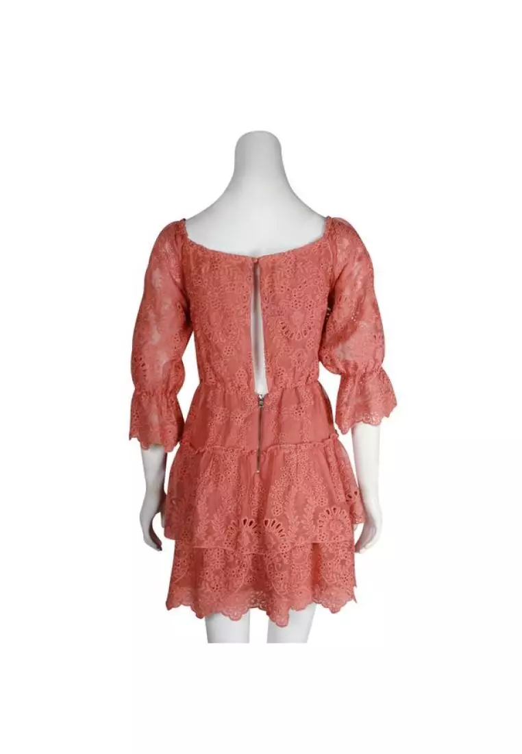 Alice and olivia pink dress store