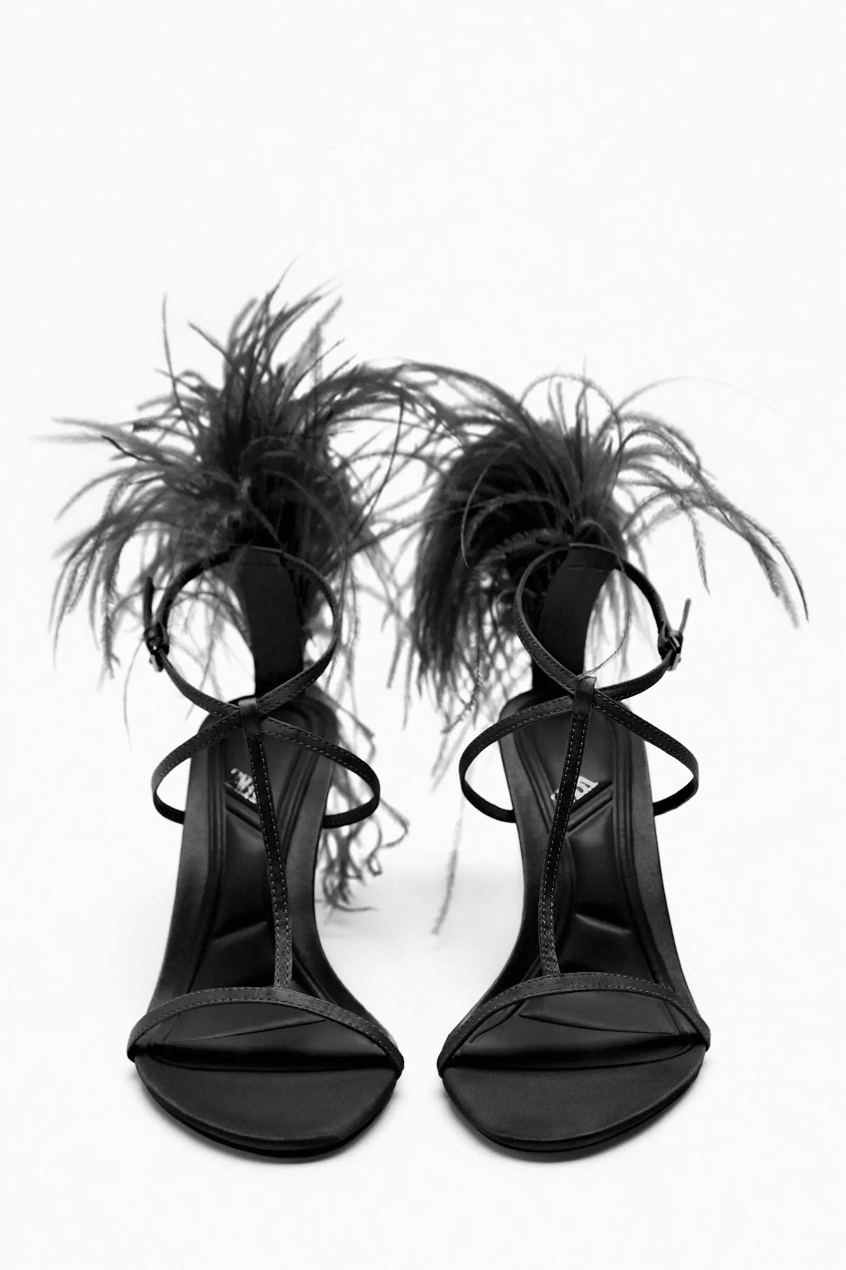 Sandals with feathers on them shop