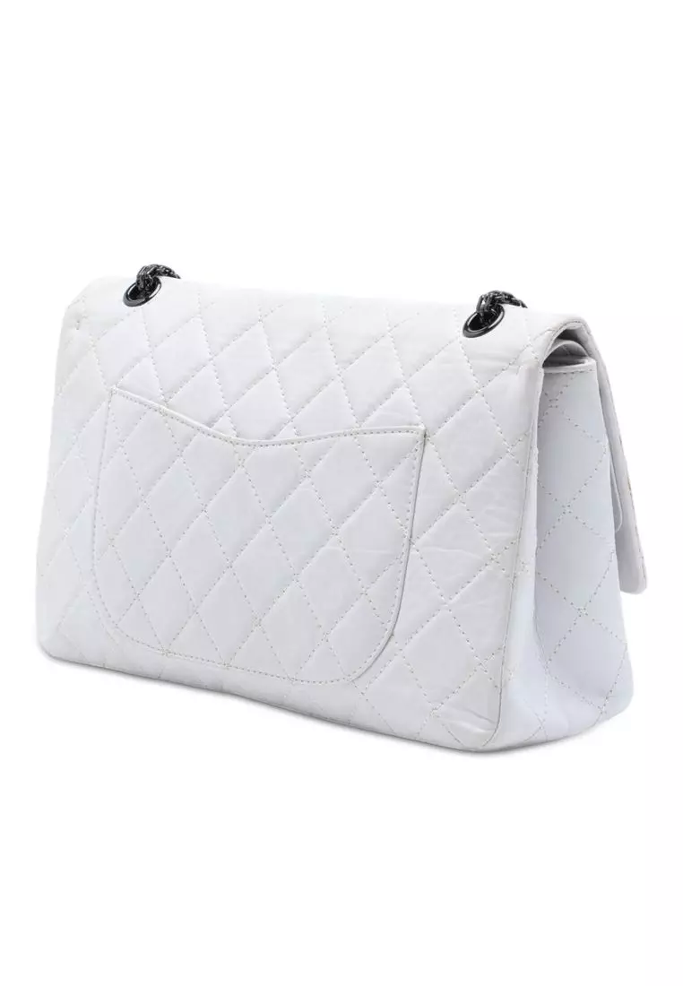 Pre-Loved Chanel Quilted Aged Calfskin Reissue 2.55 Double Flap 227
