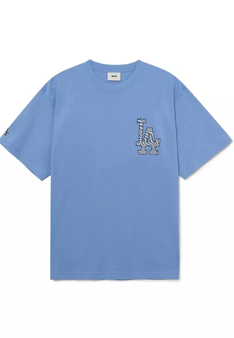 [MLB] Vintage Color Graphic Overfit T-shirt ★大人気★ Varsity Vintage Color Graphic Oversized-fit T-shirt Los