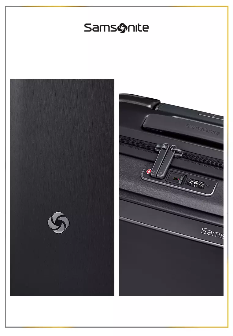 Samsonite Koper Hardcase Evoa Z Cabin 20 Inch - Black