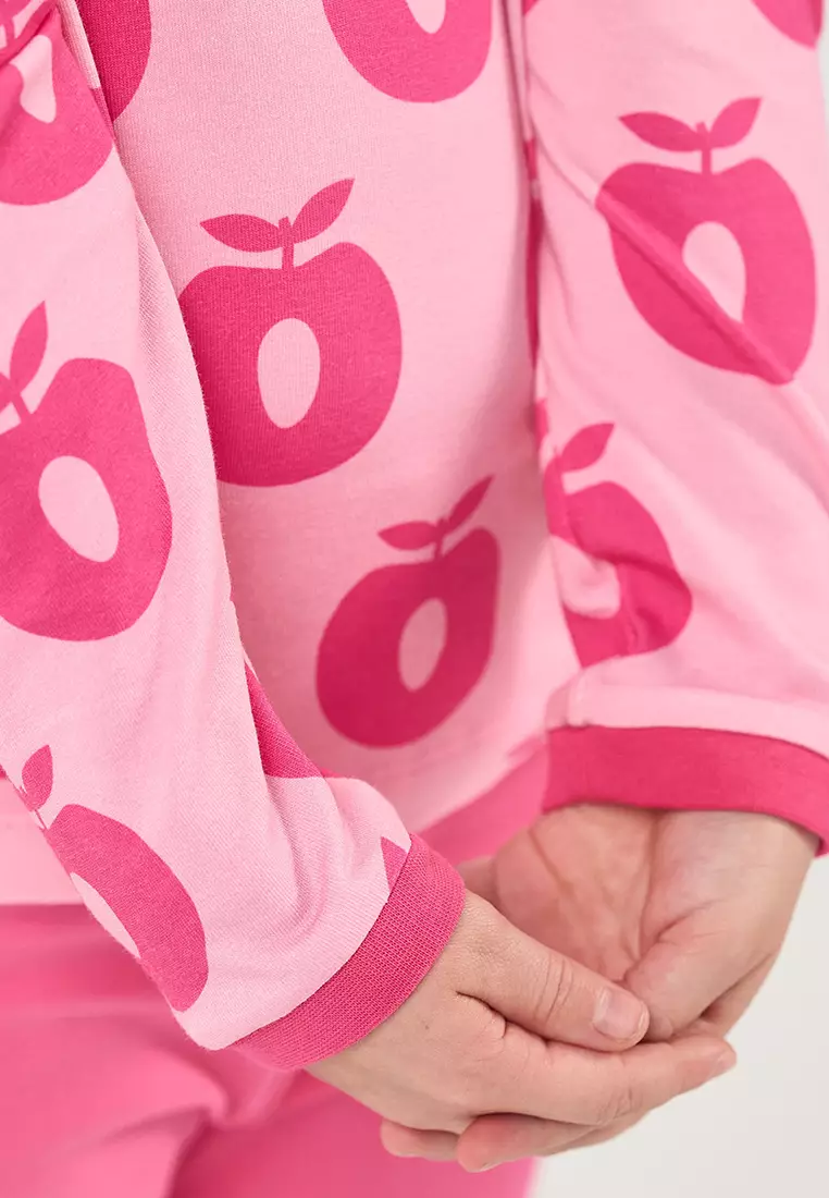 Elstar long-sleeved top with apples