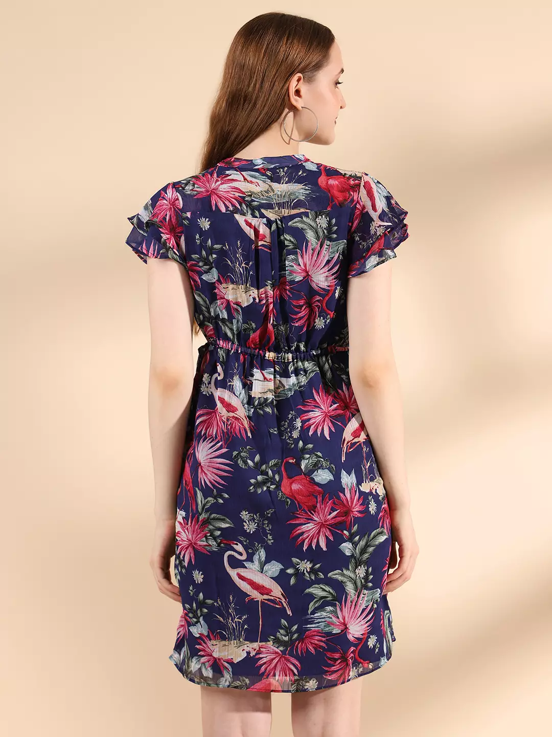 Chanira Jessie Dress-Navy
