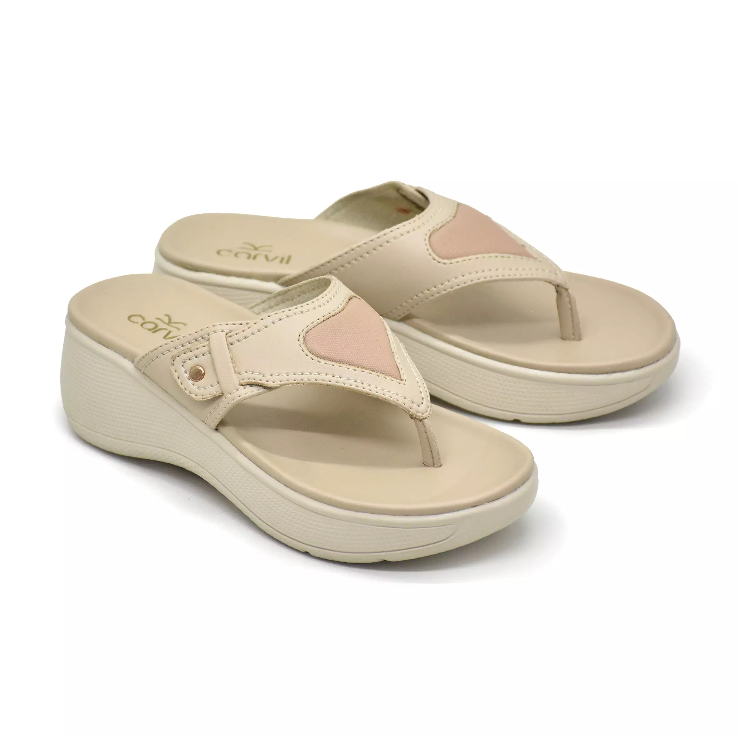 Carvil Sandal Wanita Valency-01 L Ivory