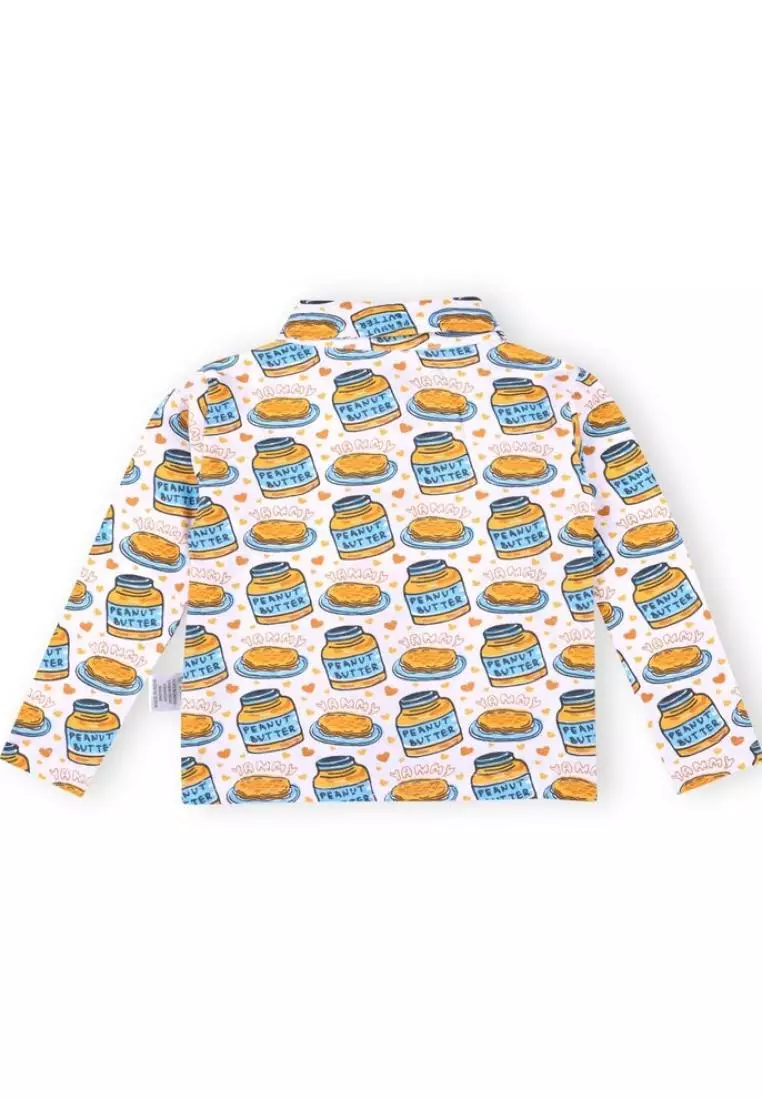 Kids Pajama Set Combo of 2 - Breakfast Club & Sweet Tropical