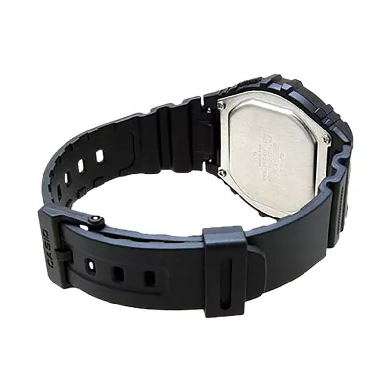 Jam Tangan Pria Casio W-216H-1AVDF - Digital - Resin Band