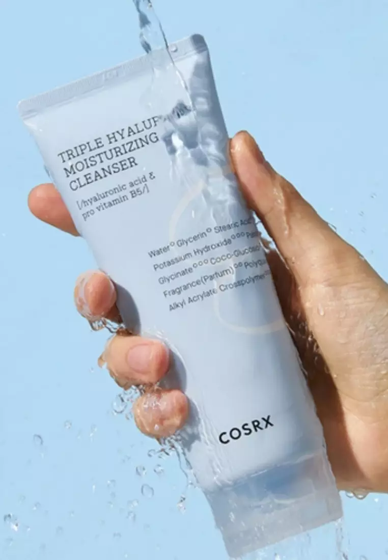 Cosrx Hydrium Triple Hyaluronic Moisture Cleanser 150ml