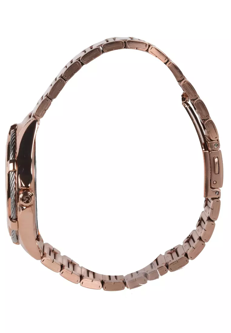 Alexandre Christie - Jam Tangan Wanita - Rosegold - Stainless Steel Bracelet - 2841BFBRGRG
