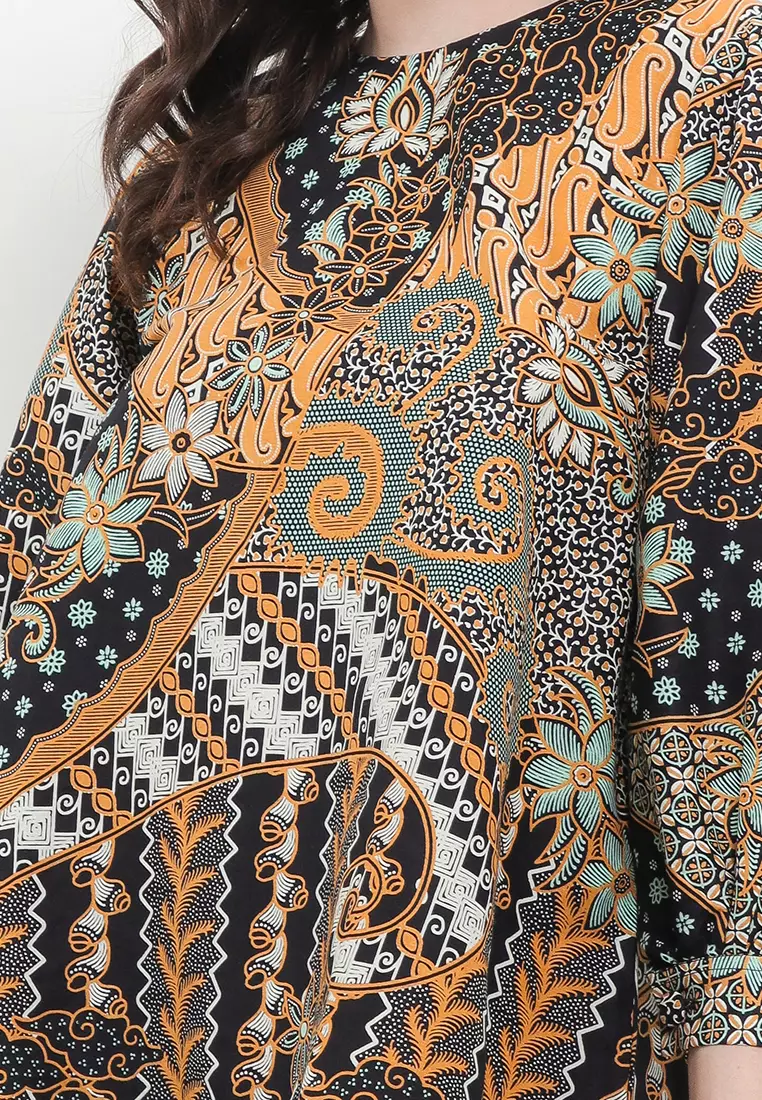 Davira Blouse Batik Katun Wanita