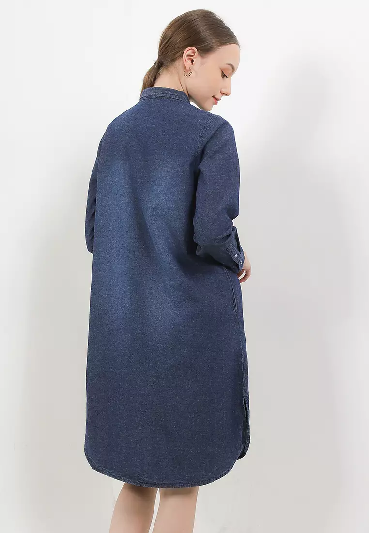 Ginevra Denim Shirt Dress