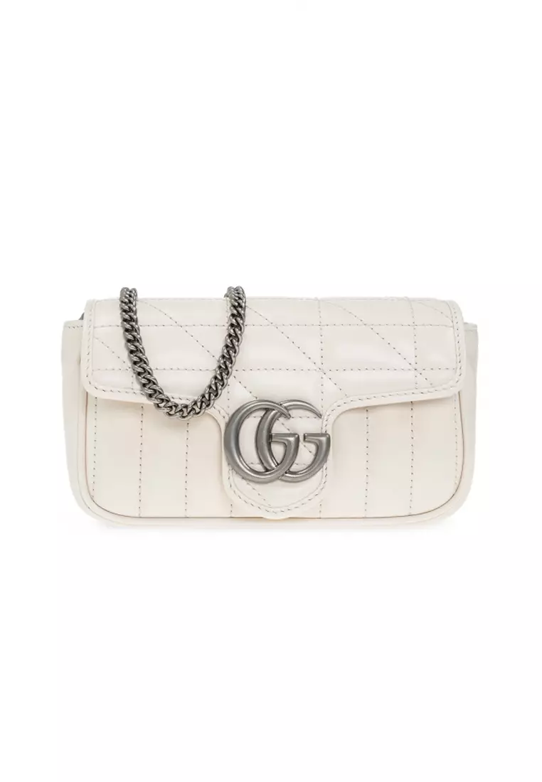 Gucci white hot sale sling bag