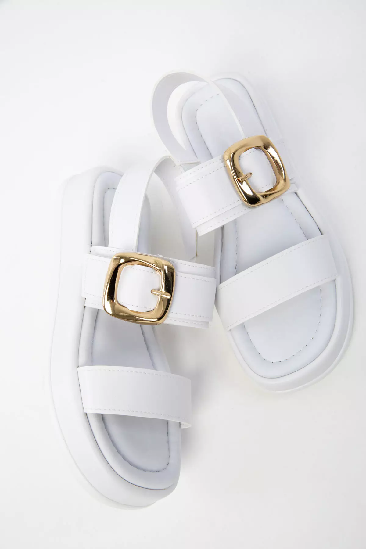 White Women's Sandals 20249