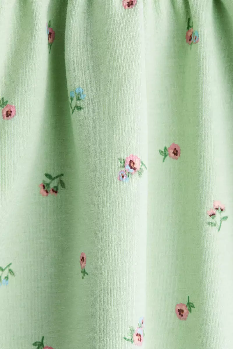 Printed cotton dress