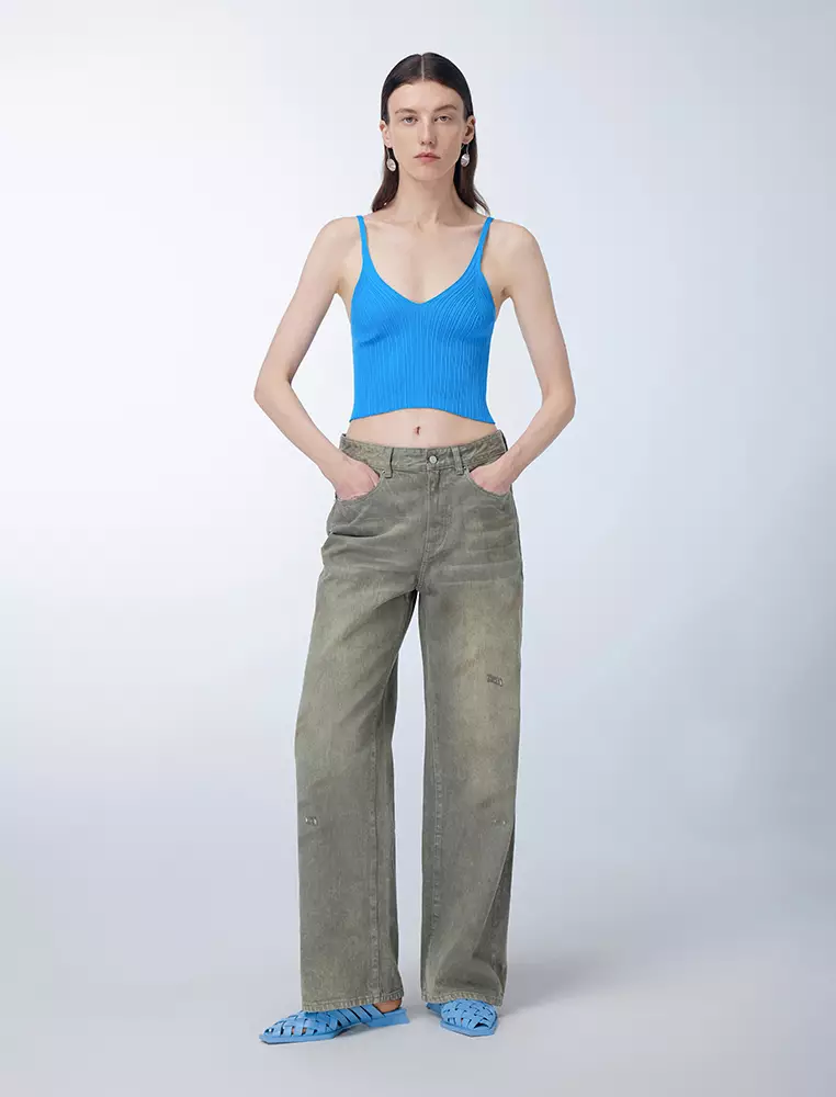 Straight Denim Jeans