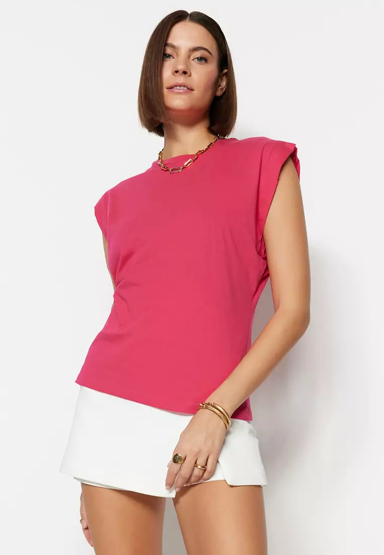Padded Basic T-Shirt