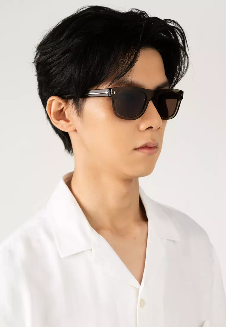 Iconic Metal Plaque Sunglasses (nt)