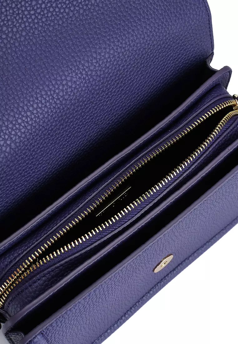 Buy VERSACE JEANS COUTURE Couture1 Baroque Buckle Crossbody Bag