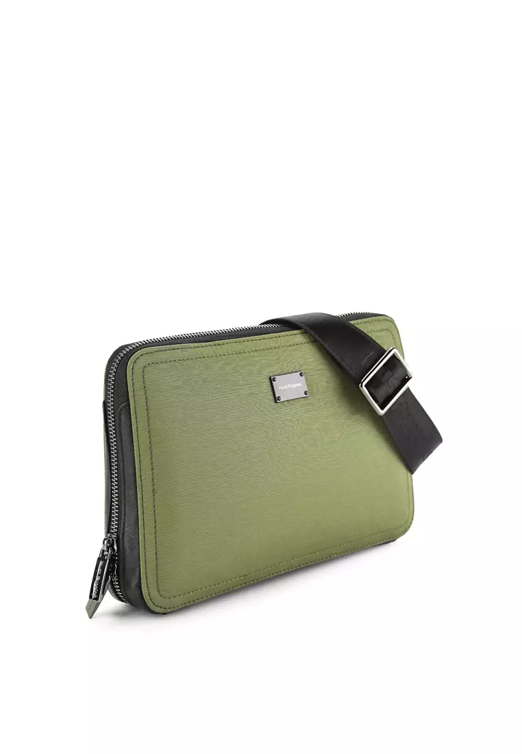 Jual Hush Puppies Mario Clutch/Messenger Bag Original 2024 ZALORA Indonesia