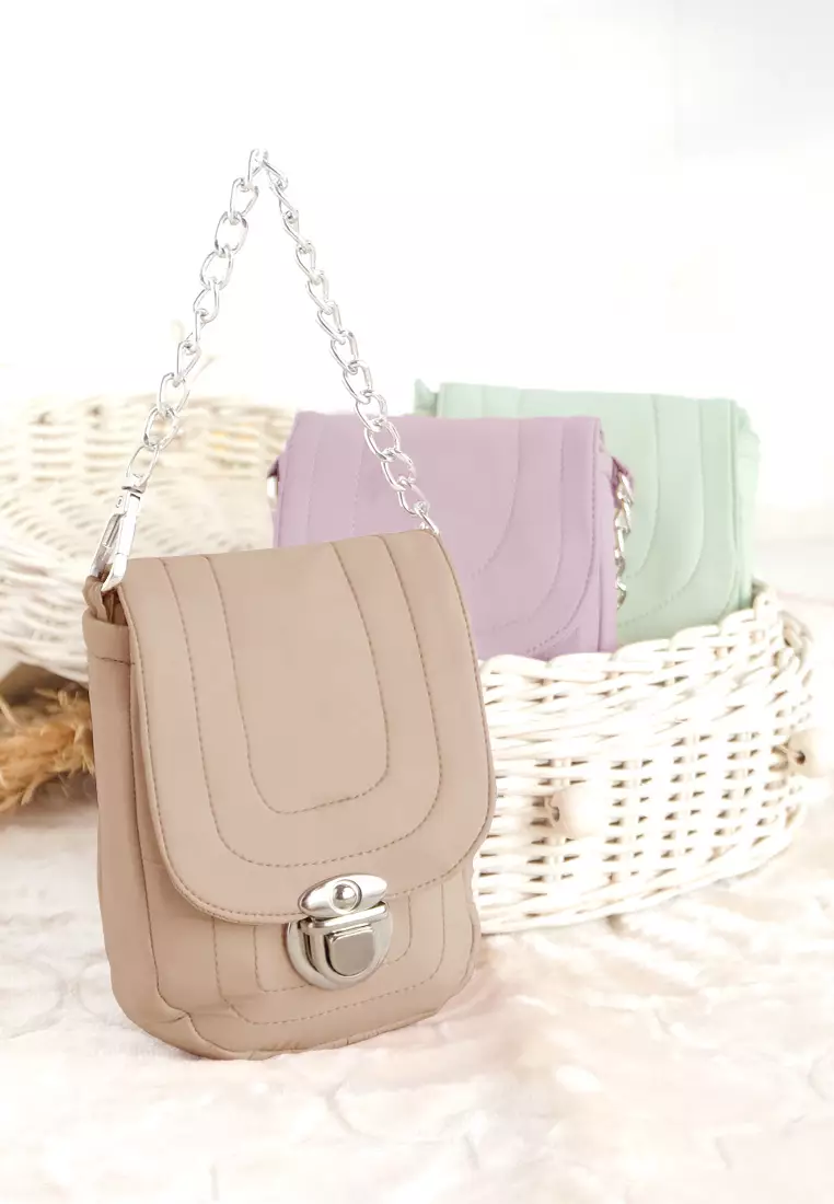 Cotton Bee - Mala Prayer Set | Mukena Terusan | Mukena Dewasa 2in1 - Taupe Frappe