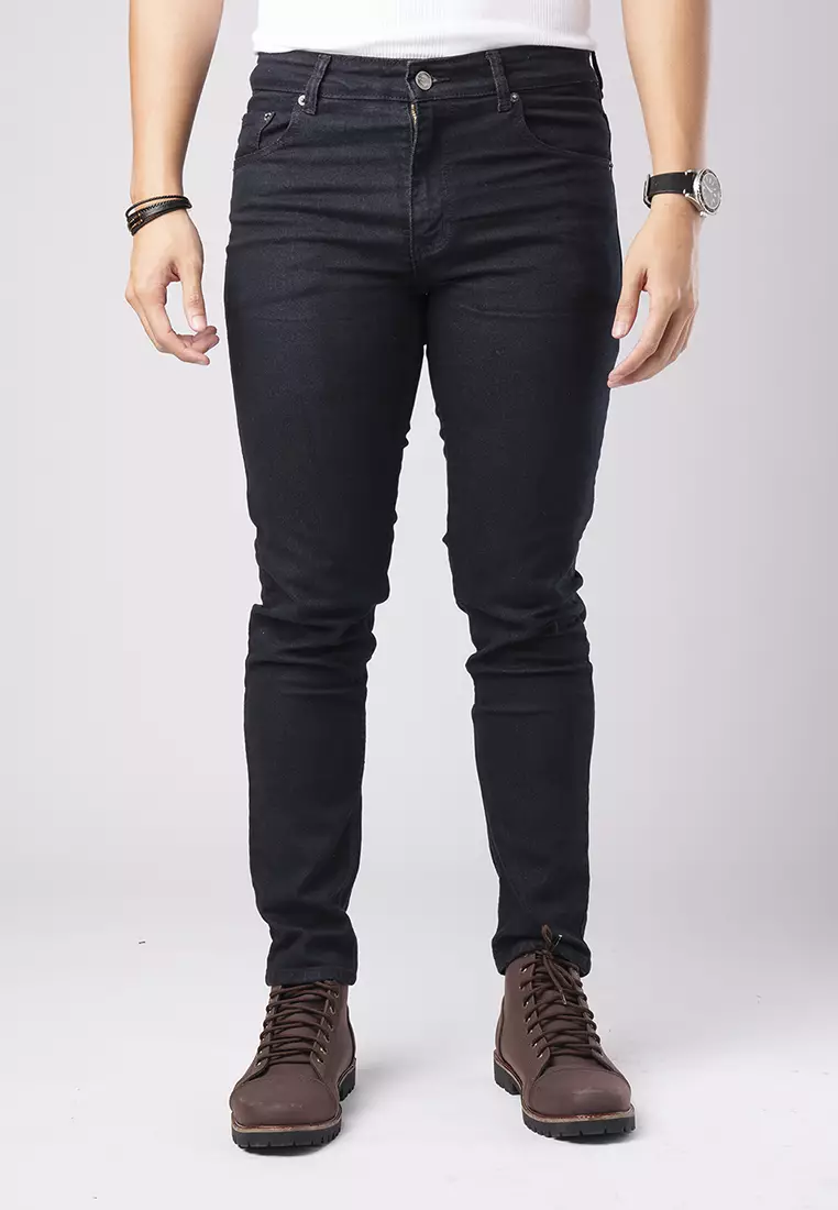 Slim Fit Jeans Jet Black