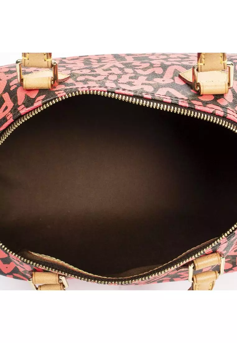 Louis Vuitton Pre loved Stephen Sprouse Graffiti Speedy 30