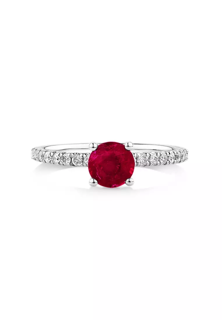 Ruby rings clearance michael hill