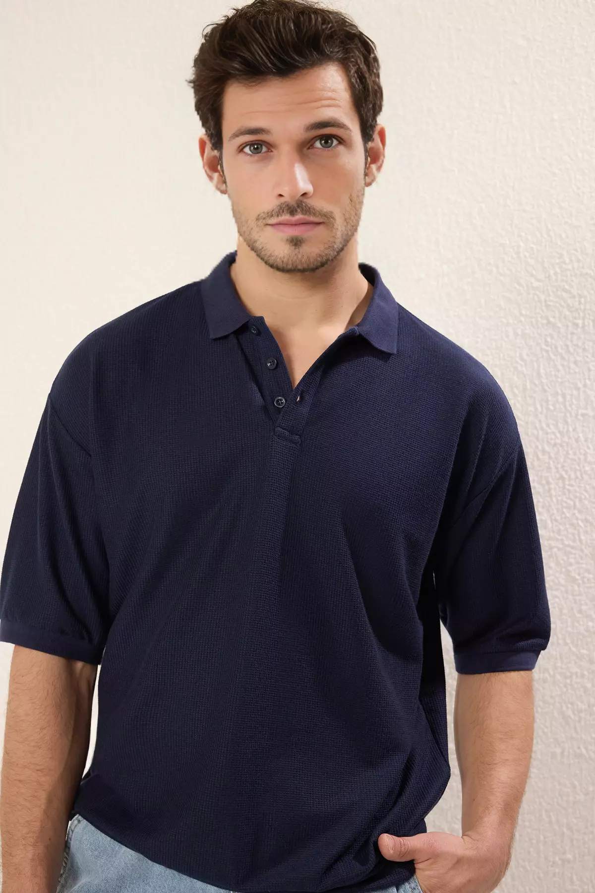 Oversized Polo Shirt