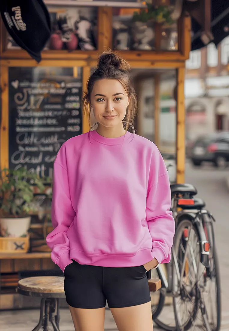 Long Sleeves Oversized Sweatshirt