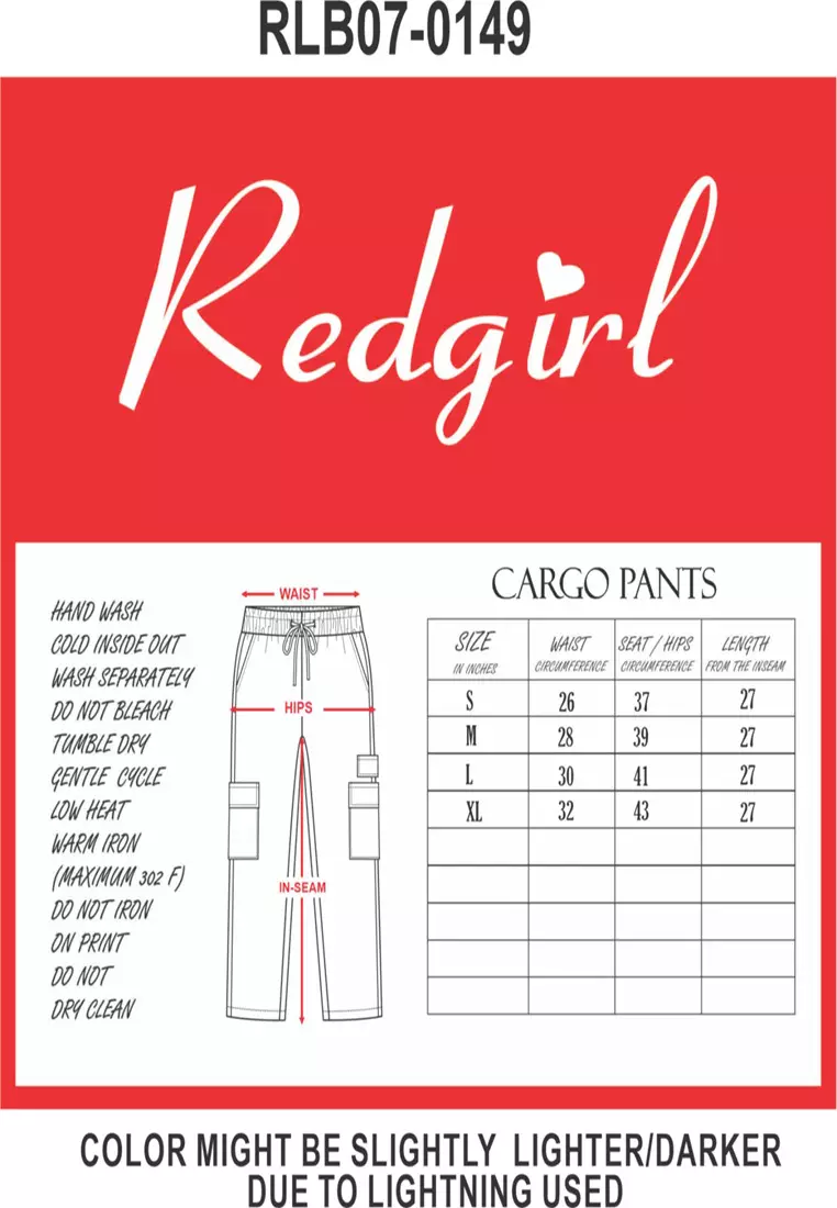 Colored Cargo Pants Ladies
