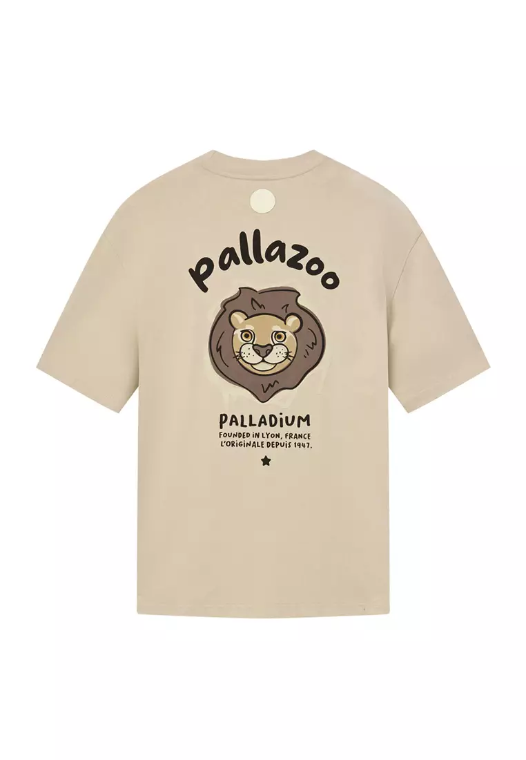 MEN'S PALLADIUM LOGO LOOSE FIT COTTON T-SHIRT