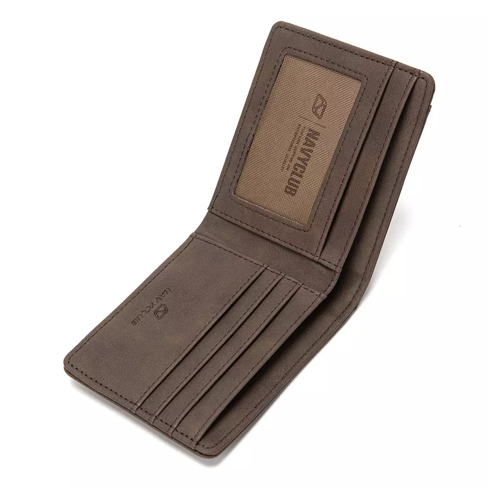 Navy Club Marvis Dompet Pria Kasual PU- Dompet Lipat Free Box Exclusive